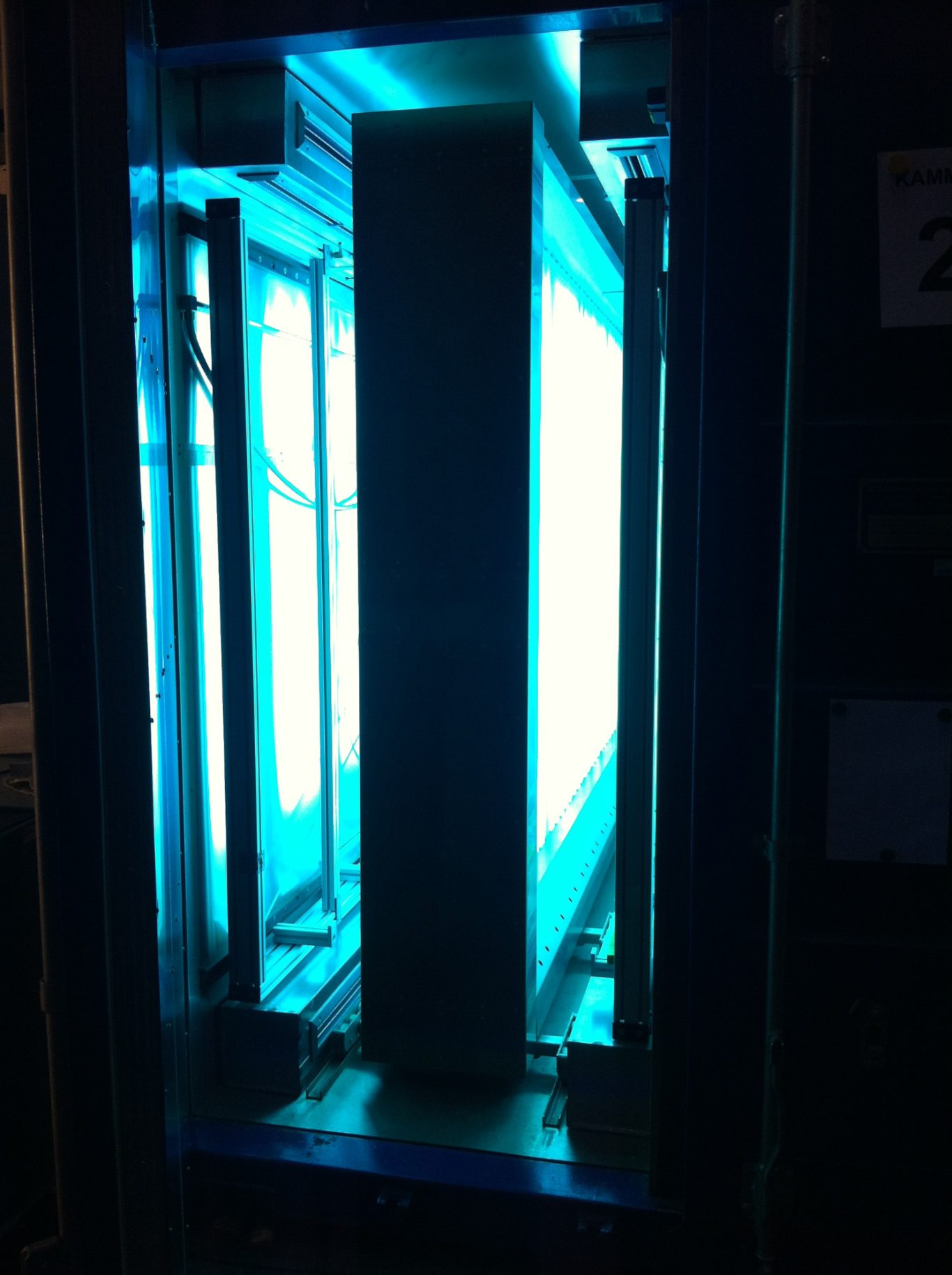 UV-Strahler im Einsatz